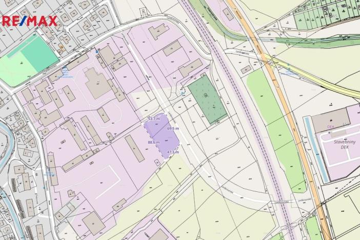 Pronájem komerčního pozemku, Ústí nad Orlicí, 3911 m2