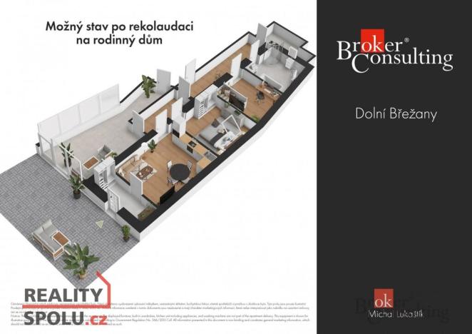 Prodej rodinného domu, Dolní Břežany, Mezi Křižovatkami, 150 m2