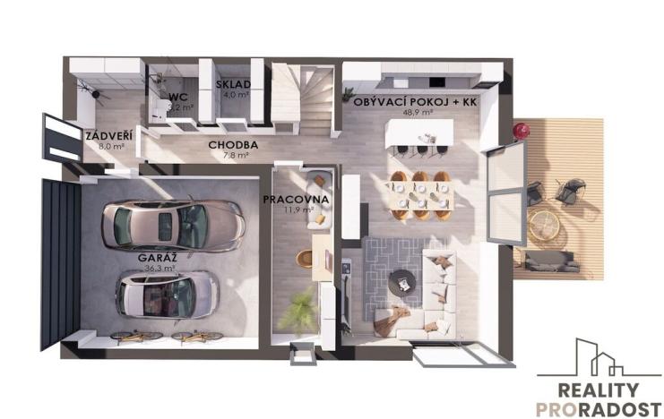 Prodej rodinného domu, Medlov, 238 m2