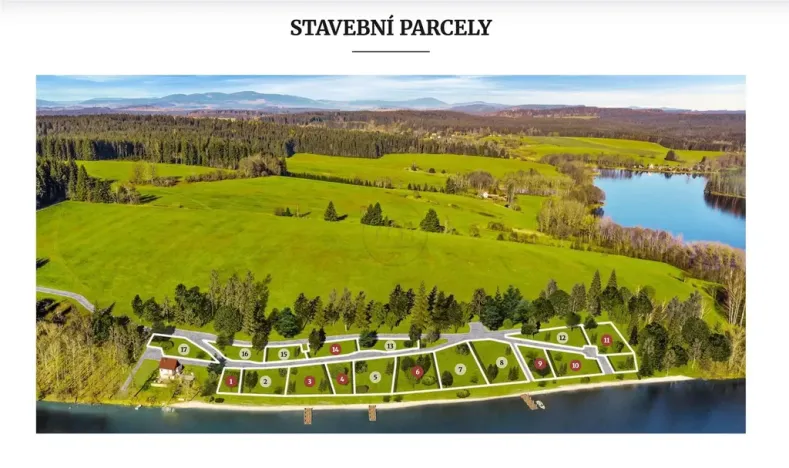 Prodej pozemku pro bydlení, Frymburk, 268 m2