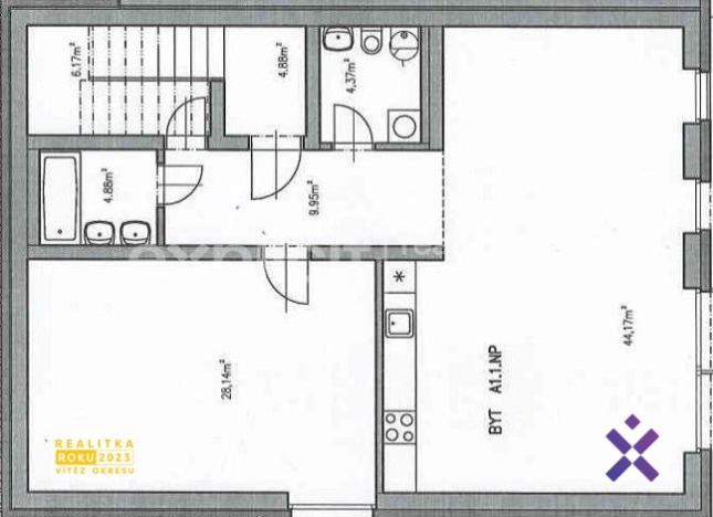Prodej bytu 2+kk, Zlín, 101 m2
