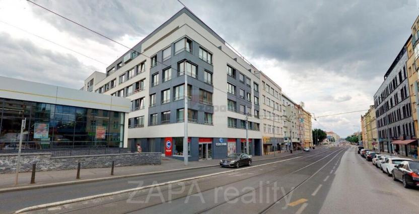 Pronájem bytu 1+kk, Praha - Vysočany, Bassova, 31 m2