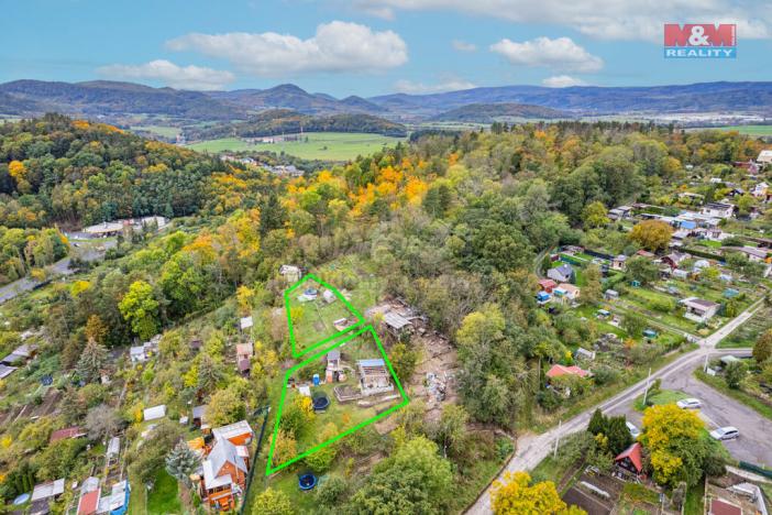 Prodej zahrady, Kadaň, 1017 m2