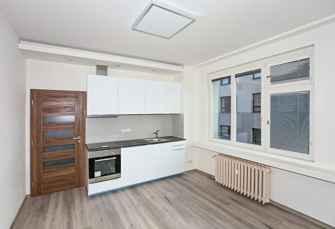 Pronájem bytu 1+kk, Praha - Karlín, Thámova, 22 m2