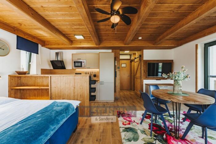 Pronájem bytu 1+kk, Frymburk, 45 m2