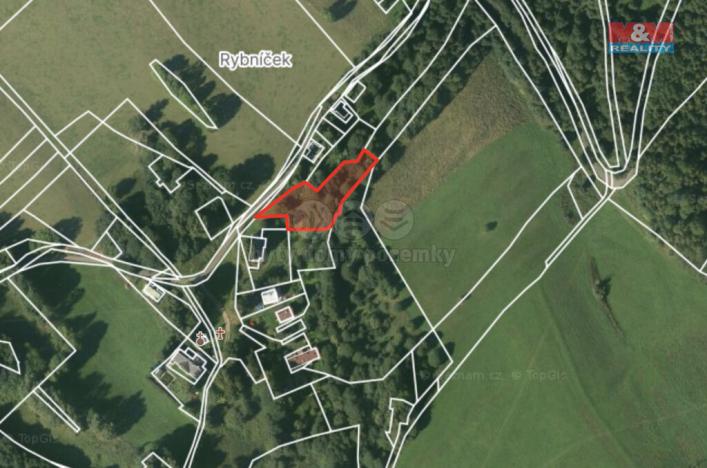 Prodej zahrady, Bernartice, 1680 m2