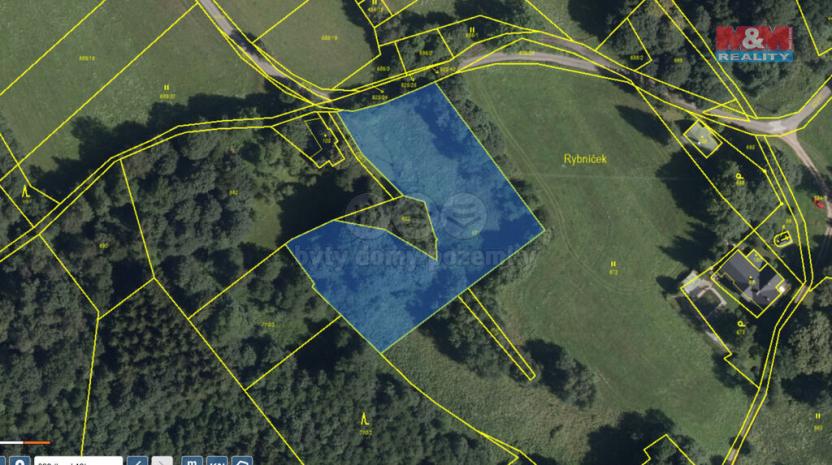 Prodej zahrady, Bernartice, 4531 m2