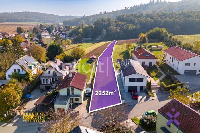 Prodej pozemku pro bydlení, Střelice, V Uličce, 2252 m2