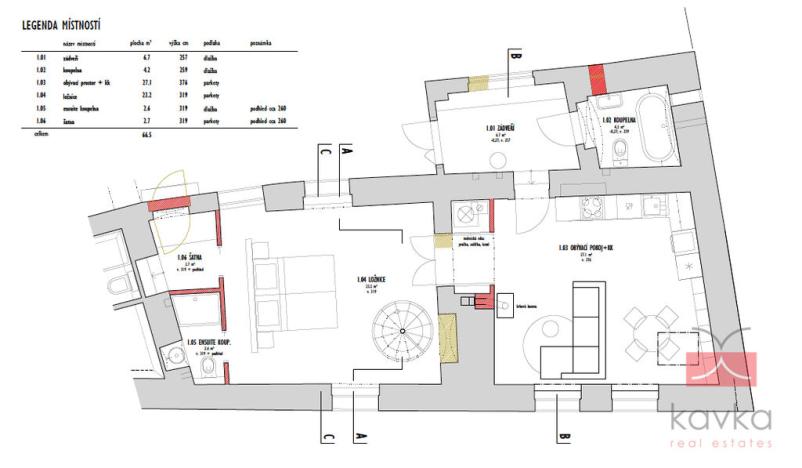 Pronájem bytu 3+kk, Praha - Hradčany, Loretánské náměstí, 91 m2