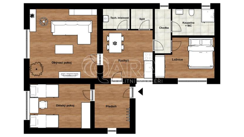 Prodej rodinného domu, Ovčáry, U Rybníčku, 60 m2