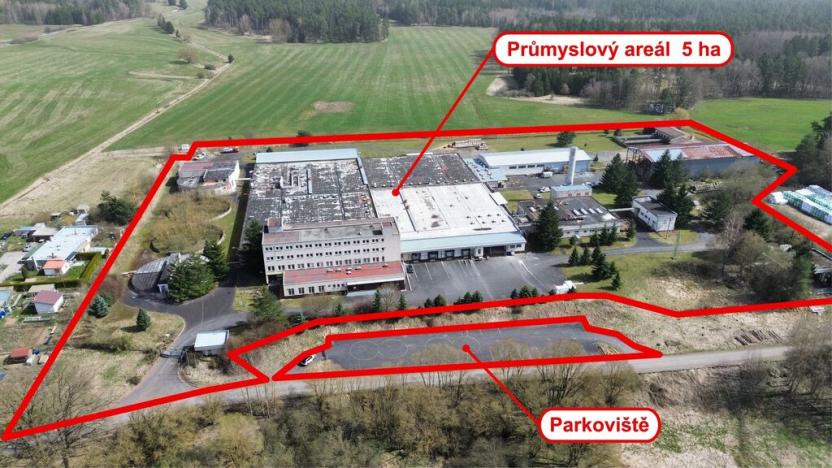 Pronájem komerční nemovitosti, Lom u Tachova, 11500 m2