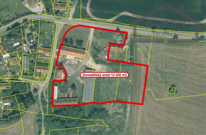 Prodej zemědělského objektu, Stráž - Bonětičky, 1480 m2