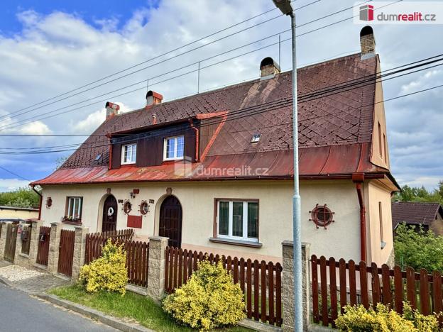 Prodej rodinného domu, Habartov - Kluč, Husova, 180 m2