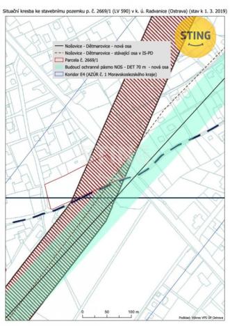 Prodej pozemku pro bydlení, Ostrava - Radvanice, 1100 m2