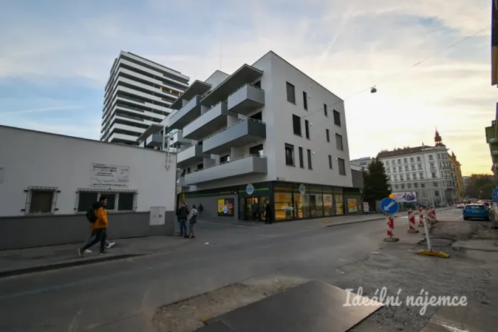 Pronájem bytu 1+kk, Brno, Bratislavská, 33 m2
