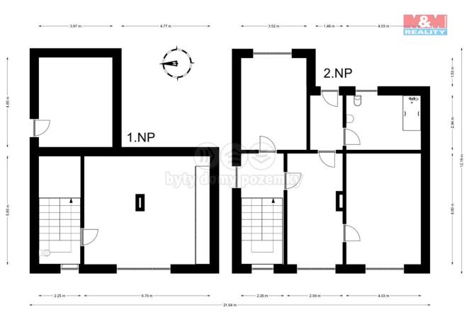 Prodej rodinného domu, Kamenný Most, 135 m2