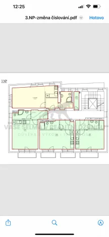 Pronájem bytu 1+kk, Jáchymov, třída Dukelských hrdinů, 36 m2
