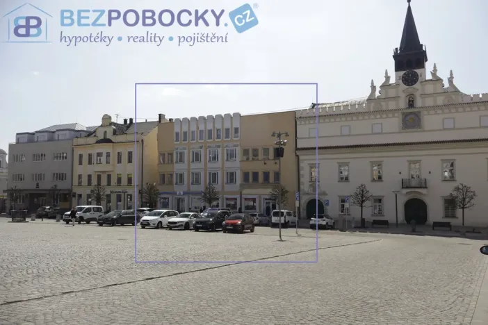 Pronájem kanceláře, Havlíčkův Brod, Havlíčkovo náměstí, 1200 m2