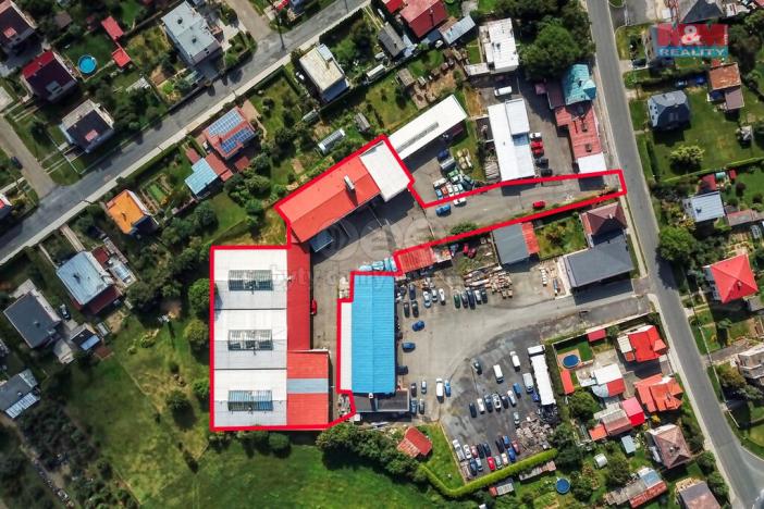 Prodej výrobních prostor, Planá, Zámecká, 2800 m2