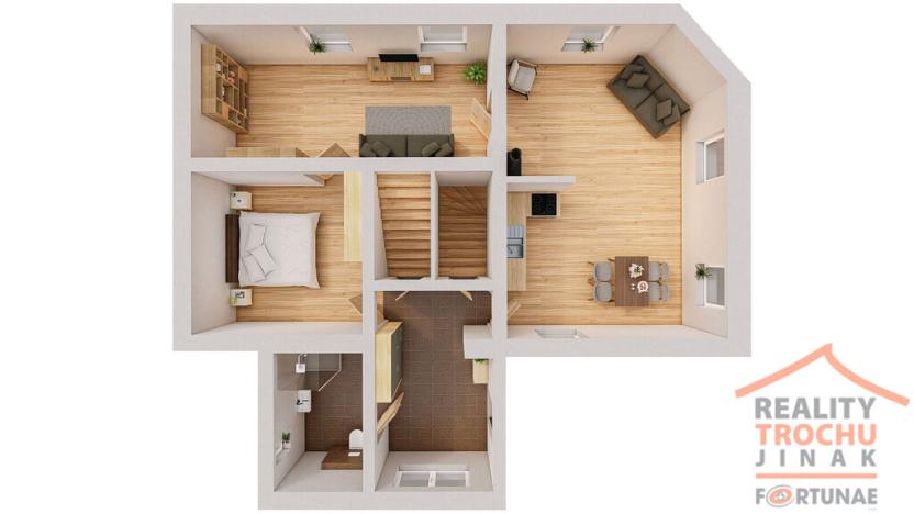 Prodej rodinného domu, Rychnov nad Kněžnou, Zbuzany, 77 m2