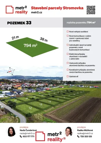 Prodej pozemku pro bydlení, Lipník nad Bečvou, Martina Zeberského, 795 m2