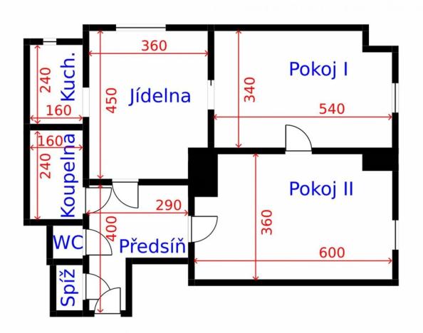 Pronájem bytu 3+kk, Praha - Žižkov, Jana Želivského, 73 m2