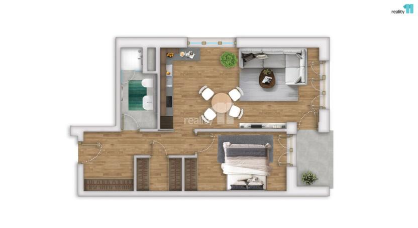 Prodej bytu 2+kk, Liberec - Liberec X-Františkov, Švermova, 60 m2