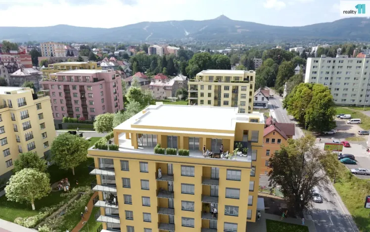 Prodej bytu 2+kk, Liberec - Liberec X-Františkov, Švermova, 60 m2