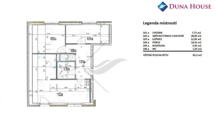 Prodej bytu 3+kk, Praha - Zličín, Lačnovská, 69 m2