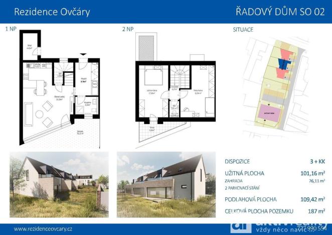 Prodej bytu 3+kk, Ovčáry, Na Bulánce, 109 m2