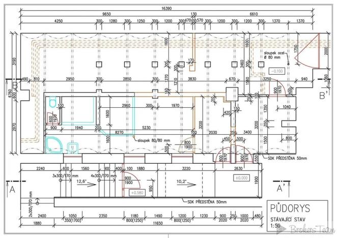Pronájem komerční nemovitosti, Mělník, Pražská, 57 m2