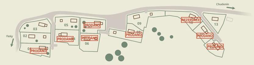 Prodej pozemku pro bydlení, Chudenín, 1565 m2