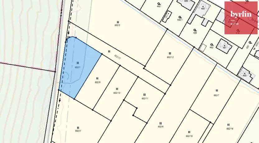 Prodej pozemku pro bydlení, Hradec nad Moravicí, 1216 m2