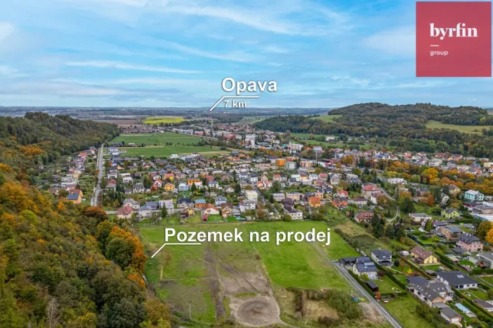 Prodej pozemku pro bydlení, Hradec nad Moravicí, 1216 m2