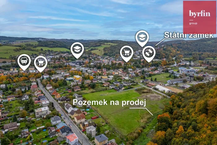 Prodej pozemku pro bydlení, Hradec nad Moravicí, 1216 m2