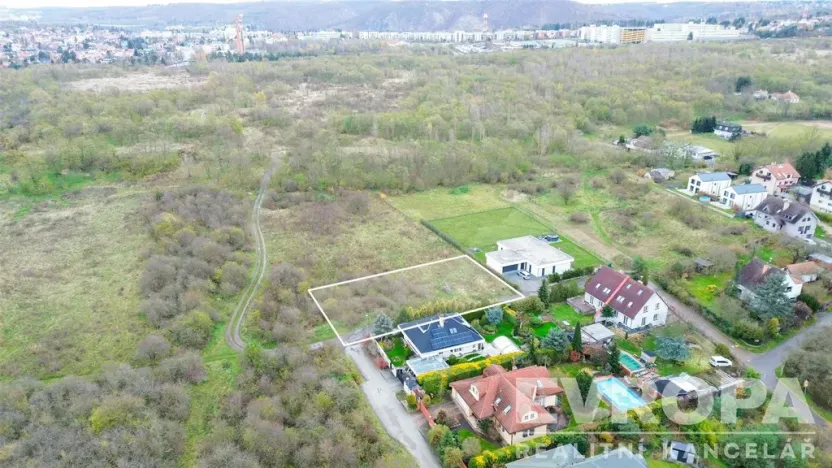 Prodej pozemku pro bydlení, Praha - Lipence, Na Kyjově, 888 m2