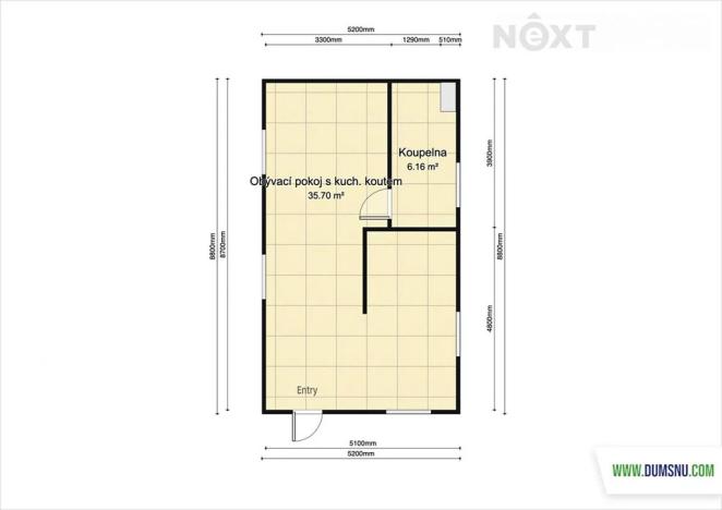 Prodej ubytování, Velké Losiny, Osvobození, 67 m2