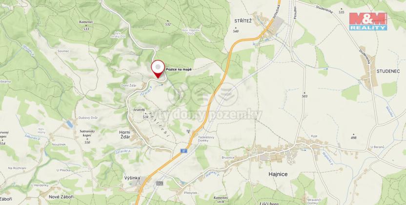 Prodej louky, Hajnice, 2183 m2