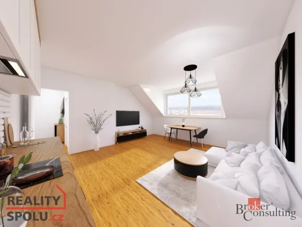 Prodej bytu 2+kk, Praha - Libeň, Heydukova, 53 m2