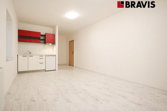 Pronájem bytu 1+kk, Brno - Trnitá, Křenová, 27 m2