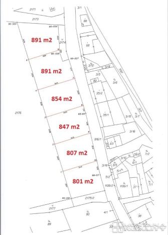 Prodej pozemku pro bydlení, Městečko Trnávka - Lázy, 5091 m2