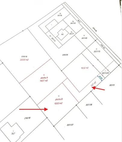 Prodej pozemku pro bydlení, Vratimov - Horní Datyně, Emana Slívy, 1436 m2