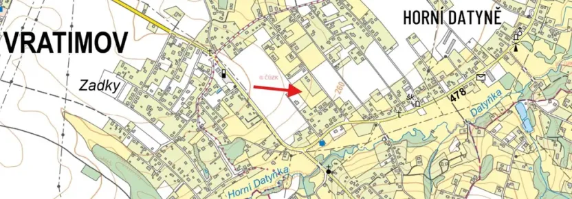 Prodej pozemku pro bydlení, Vratimov - Horní Datyně, Emana Slívy, 1436 m2