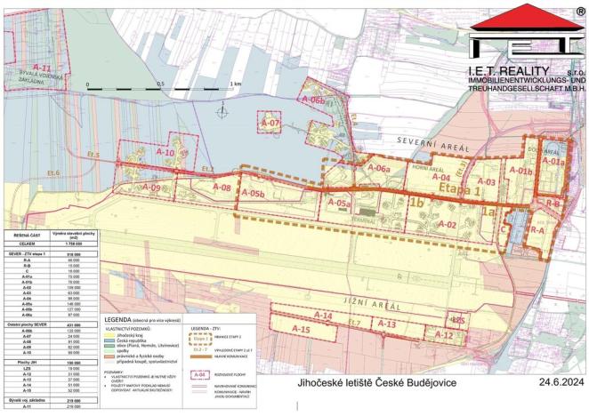 Pronájem komerčního pozemku, Planá, 1303200 m2