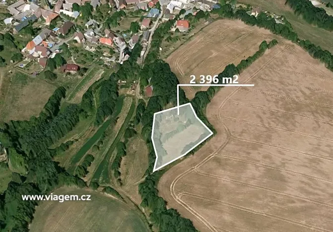 Prodej podílu pole, Bílá Lhota, 599 m2