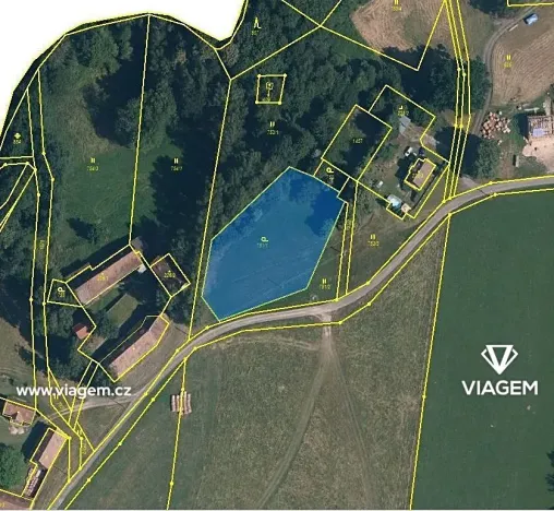 Prodej podílu pozemku pro bydlení, Višňová, 961 m2