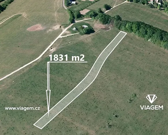 Prodej pozemku pro bydlení, Březůvky, 1831 m2