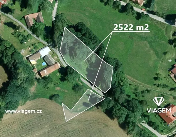 Prodej podílu pozemku pro bydlení, Horní Radouň, 1513 m2