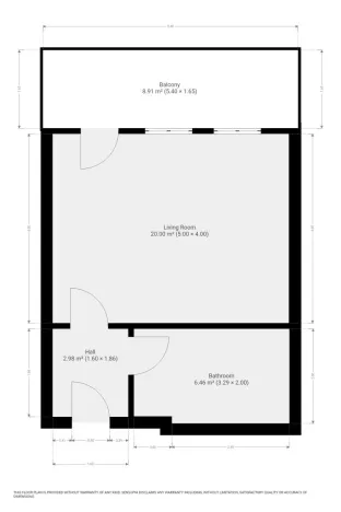 Pronájem bytu 1+kk, Praha - Žižkov, Olgy Havlové, 32 m2