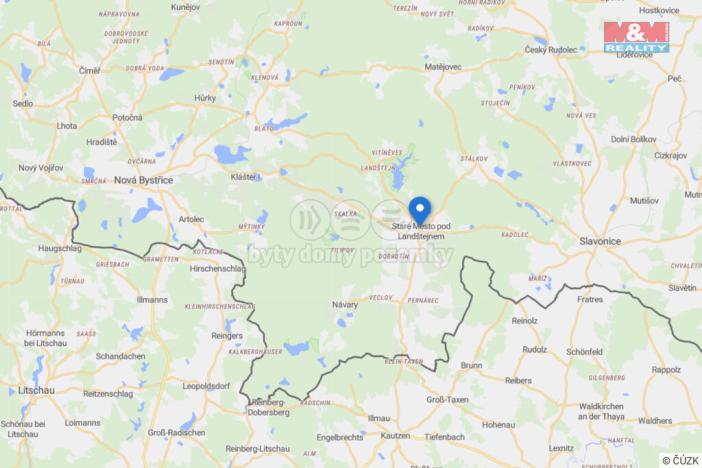 Prodej pozemku pro bydlení, Staré Město pod Landštejnem, 1025 m2